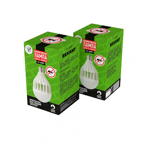 картинка Антимоскитная лампа 10Вт/E27 (R20) REXANT от магазина Сантехстрой