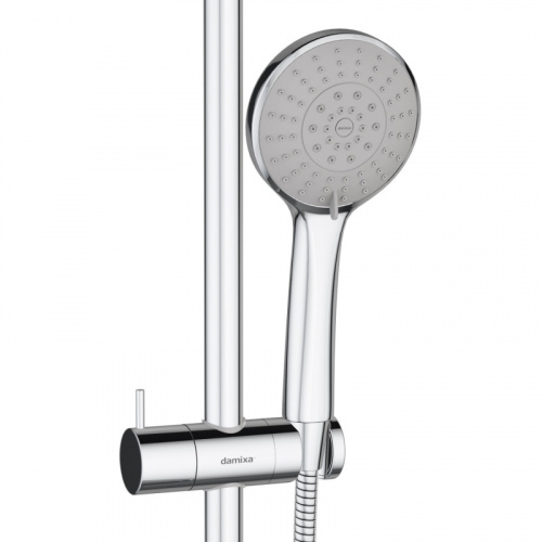 картинка 914100000 Palace One душевой комплект: ручной душ d - 120 мм, 5 функций, штанга, мыльница, шт от магазина Сантехстрой