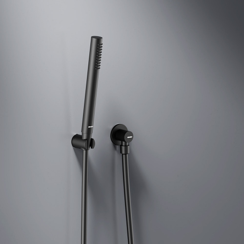 картинка 936520300 Scandinavian Pure встраиваемая душевая система со смесителем для душа, черный от магазина Сантехстрой