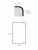 картинка Зеркало Reflection Black View с фоновой подсветкой, бесконтактным сенсором, диммером, часами, черной окантовкой 600х1000 от магазина Сантехстрой