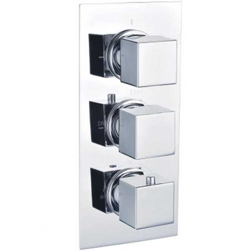 картинка Душевая система Timo Tetra-thermo 3-х режимная с термостатом (SX-0199/00SM chrome) от магазина Сантехстрой