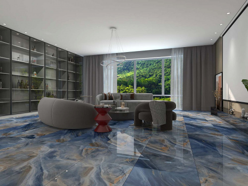 картинка Плитка керамогранитная AZARIO CARLIN AQUA GOLD 60x120 Carving (H18004001G) от магазина Сантехстрой