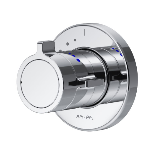 фото f85a65600 x-joy смеситель встроенный с тмс на 1 потребителя, хром