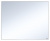 картинка Зеркало Misty Mars-100 100х80 см черный матовый профиль от магазина Сантехстрой