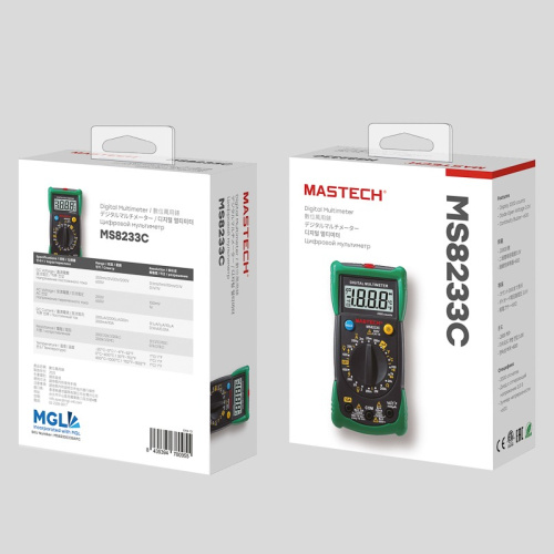 картинка Универсальный мультиметр MS8233C MASTECH от магазина Сантехстрой