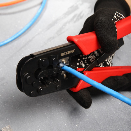 картинка Кримпер для обжима REXANT HT-568R 8P8C,  6P6C от магазина Сантехстрой