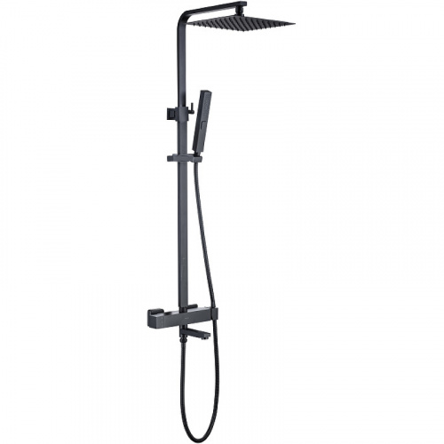 картинка Душевая система Allen Brau Infinity 5.21029-31 Черная матовая от магазина Сантехстрой