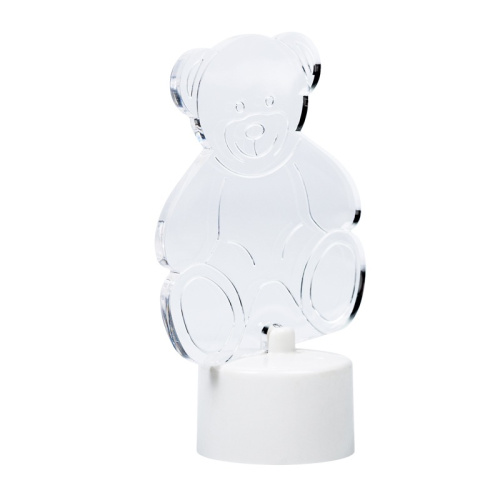 картинка Фигура светодиодная на подставке Мишка 2D,  RGB от магазина Сантехстрой