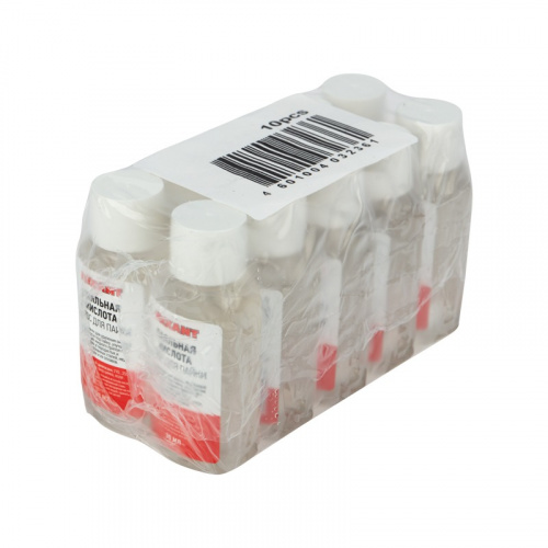 картинка Флюс для пайки REXANT,  ПАЯЛЬНАЯ КИСЛОТА,  30 мл,  флакон от магазина Сантехстрой