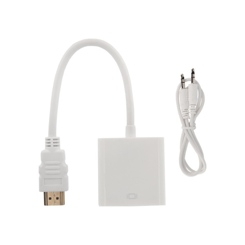 картинка Переходник штекер HDMI - гнездо VGA,  провод + шнур стерео 3,5мм REXANT от магазина Сантехстрой