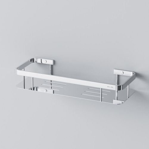 картинка A7453100 Sense L Полка для душа прямая, хром от магазина Сантехстрой