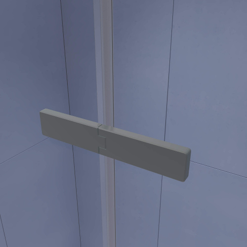 картинка Душевой уголок RGW SV-040-Gr 120* 80*200 профиль Серый стекло Прозрачное от магазина Сантехстрой