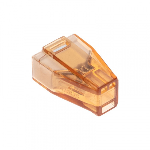 картинка Экспресс-клемма СМК 773-602 с пастой,  2-проводная 0,75-4 мм² (50 шт/уп) REXANT от магазина Сантехстрой