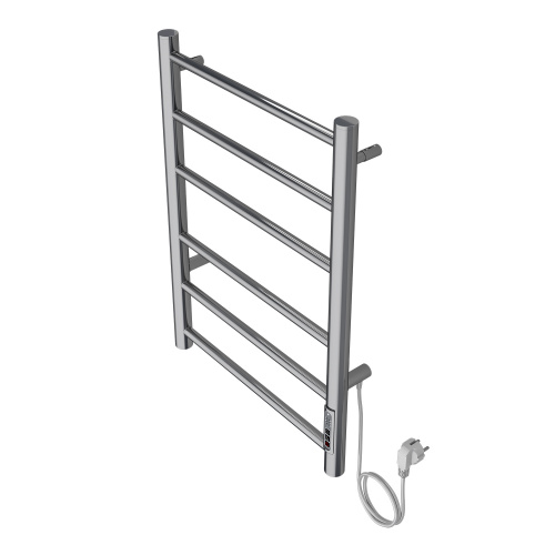 картинка Полотенцесушитель электрический AZARIO PARMA 400/600 6 секций, диммер справа, хром (AZ10846) от магазина Сантехстрой