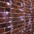 картинка Гирлянда светодиодная Занавес (Дождь),  2х3м,  240 LED БЕЛЫЙ,  прозрачный ПВХ,  IP65, эффект водопада,  24В,  не соединяется (трансформатор в комплекте) от магазина Сантехстрой