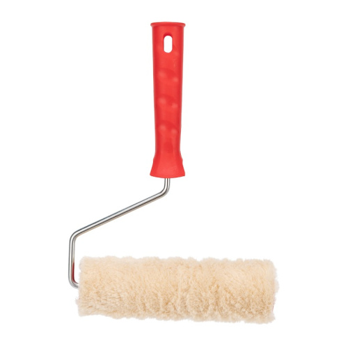 картинка Валик «Натуральный мех» бесшовный,  ворс 12 мм,  ширина ролика 180 мм,  Ø 42 мм,  бюгель 6 мм REXANT от магазина Сантехстрой