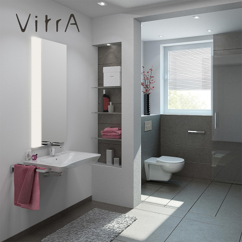 картинка Унитаз Vitra Conforma 5810B003-6234 подвесной с сиденьем Микролифт от магазина Сантехстрой