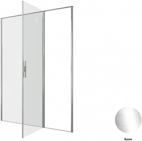 картинка 3.31037.00 PRIORITY, Дверь 8мм, 1600мм стекло Optiwhite, Easyclean, хром (294066) от магазина Сантехстрой