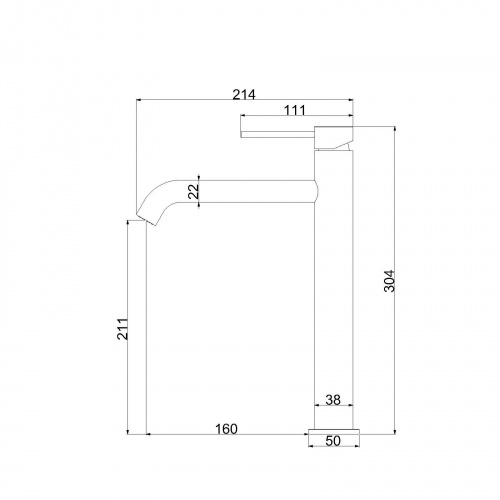 картинка Смеситель для раковины City VBF-2C2BN, сатин от магазина Сантехстрой