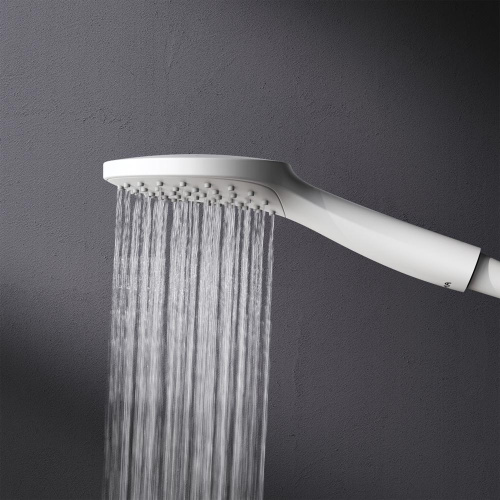 картинка F0790033 Gem,душ.система,набор:верхн.душ d220 мм, ручн.душ 1ф-ция d 110 мм, душ.штанга 1030-1460 мм, от магазина Сантехстрой