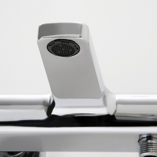 фото смеситель для ванны wasserkraft naab 8611 thermo с термостатом хром