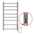 картинка Полотенцесушитель электрический AZARIO PARMA 400/800 8 секций, диммер справа, хром (AZ10848) от магазина Сантехстрой