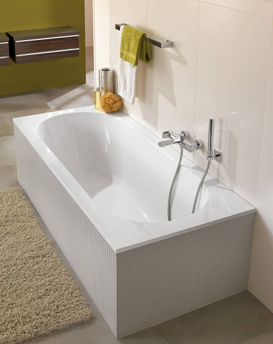 картинка Квариловая ванна Villeroy&Boch Oberon 180x80 UBQ180OBE2V-01 без гидромассажа от магазина Сантехстрой