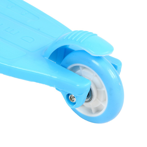 картинка SILAPRO Самокат 3-х колесный, складной, 56х21х58-62-66-70см, ПВХ колеса d11см, до 30кг, металл,пласт от магазина Сантехстрой