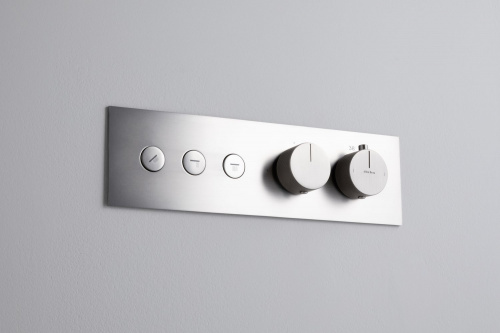 фото смеситель для ванны allen brau liberty 5.33003-bn (с внутренней частью) никель браш