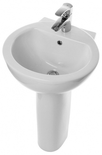 картинка Пьедестал для раковины Sanita Luxe Art Luxe белый (ARTSLPD01) от магазина Сантехстрой