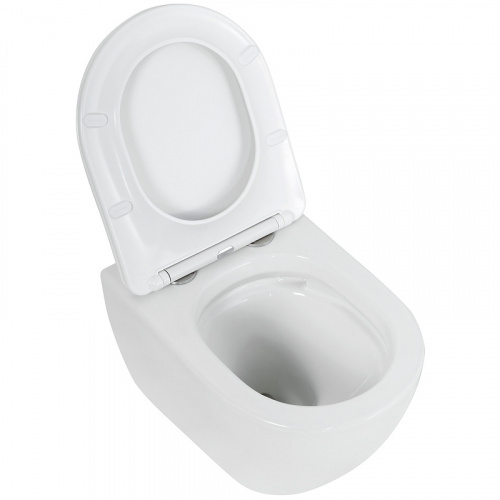 картинка Комплект унитаза Cezares Stylus-Tor CZR-6601-TH-TOR/CZR-2316-SC с инсталляцией BelBagno BB026/BB081CR с сиденьем Микролифт и клавишей смыва Хром глянцевый от магазина Сантехстрой