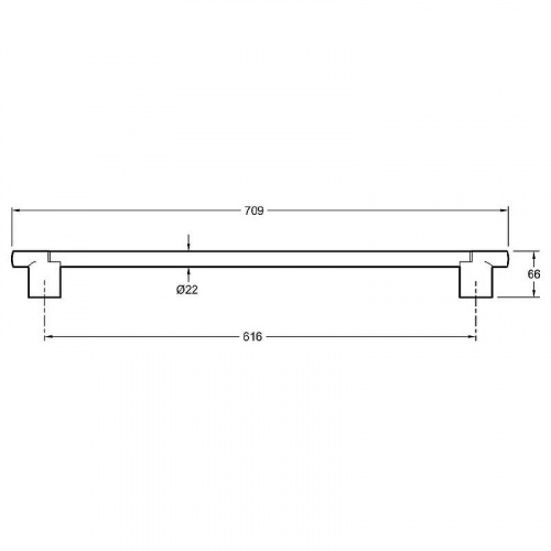 картинка Душевая штанга Jacob Delafon Awaken E24934-BL Черная матовая от магазина Сантехстрой
