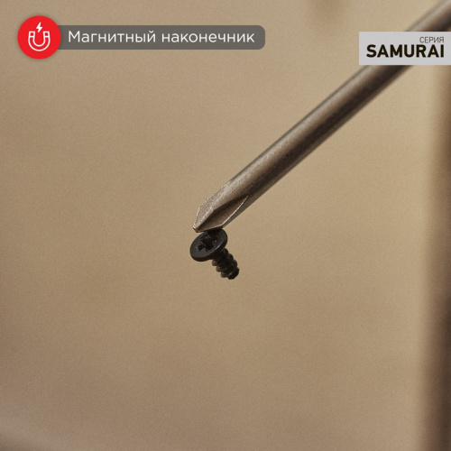 картинка Отвертка крестовая PZ2х100мм,  трехкомпонентная рукоятка,  сталь S2 REXANT от магазина Сантехстрой