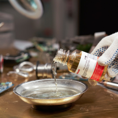 картинка Флюс для пайки,  СКФ (спирто-канифольный),  100мл,  флакон REXANT от магазина Сантехстрой