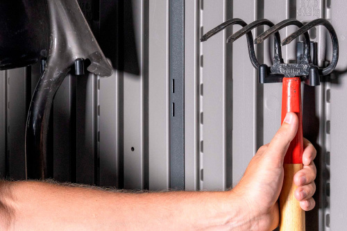 картинка Lifetime, США Сарай пластиковый Woodlook 10*8 от магазина Сантехстрой