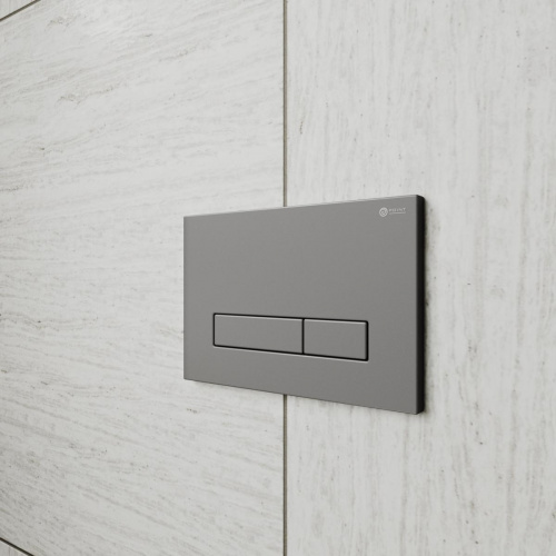 картинка Клавиша смыва для инсталляции Point Меркурий, цвет графит, PN44831GM от магазина Сантехстрой
