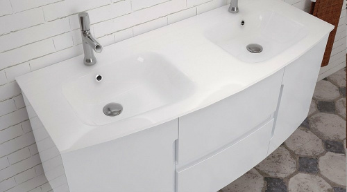 картинка Раковина Jacob Delafon Nona 140 EB1887RU-DE1 двойная Белая от магазина Сантехстрой