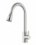 картинка Orange Steel M99-120st смеситель для кухни с вытяжным изивом, сталь от магазина Сантехстрой