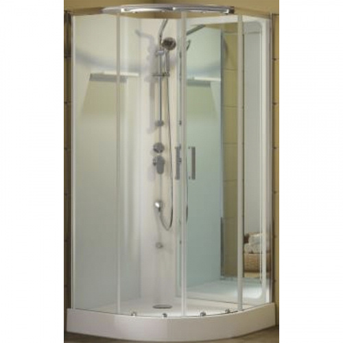 картинка Акриловый поддон для кабины Aquanet Passion R 2.0 №4/4 263874 Белый от магазина Сантехстрой