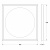 картинка Зеркало с LED-подсветкой настенное ECLIPSE DEFESTO 60x60 см, DF 2236 магазин Сантехстрой являющийся официальным дистрибьютором в России картинка Зеркало с LED-подсветкой настенное ECLIPSE DEFESTO 60x60 см, DF 2236 от магазина Сантехстрой