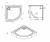 картинка W88T-205-090W64 X-Joy Twin Slide,   поддон душевой, 90x90 от магазина Сантехстрой