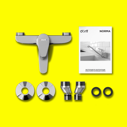 фото d1010000 norma смеситель для ванны и душа