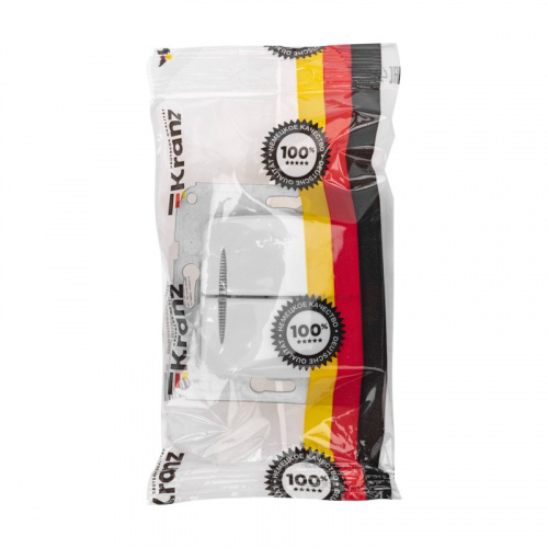 картинка DEA Выключатель 2кл (инд) с/у 10А мех.  Бел KRANZ (1/10/120) от магазина Сантехстрой