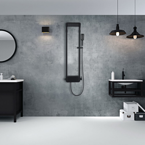 картинка Душевая панель Black & White Seasons Лунная ночь W1020 от магазина Сантехстрой