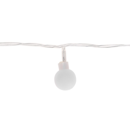 картинка Гирлянда светодиодная Шарики 5м,  20LED,  IP20, прозрачный провод,  свечение мульти (RG/RB),  мигание,  230В NEON-NIGHT от магазина Сантехстрой