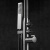 фото смеситель для ванны black&white universe u7752gm 7752gm gun metal