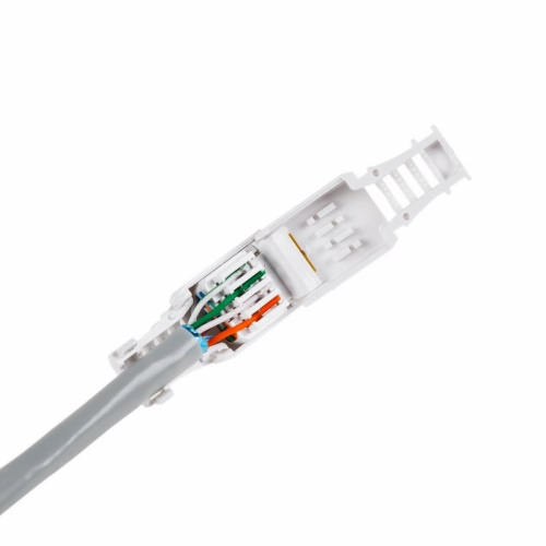 картинка Разъем UTP RJ-45(8P-8C),  CAT 5e,  самозажимной REXANT от магазина Сантехстрой