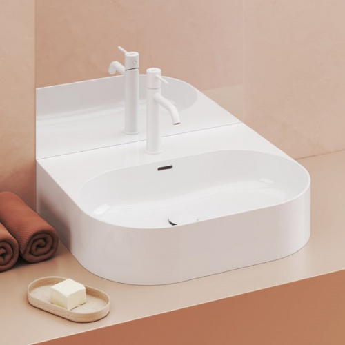 картинка Раковина 55х45 см Ravak Ceramic Slim Wall O XJX01155004 от магазина Сантехстрой