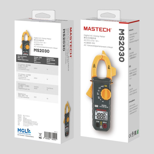 картинка Токовые клещи MS2030 MASTECH от магазина Сантехстрой