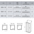 картинка Душевая дверь Ravak 10° 10DP2 110 0ZVD0100Z1 профиль Белый стекло Transparent от магазина Сантехстрой